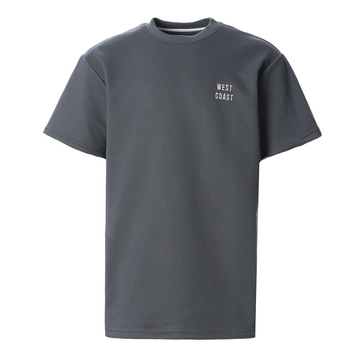 Футболка мужская MIST Men's casual размер 52, графитовый