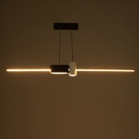 Светильник с ПДУ "Бергер" LED 18Вт 3000-6000К бело-черный 100х100 см Светильник с ПДУ "Бергер" LED 18Вт 3000-6000К бело-черный 100х100 см