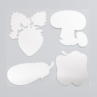 Наклейка интерьерная зеркальная "Дары природы" 38х31 см Наклейка интерьерная зеркальная "Дары природы" 38х31 см