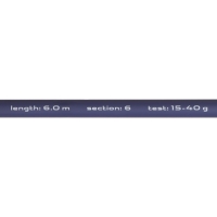 Удилище с/к NAMAZU ELEMENT Bolo, тест 15-40 г, длина 6 м