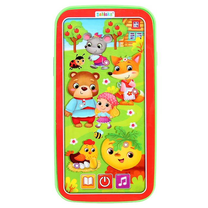 Музыкальный телефончик «Добрые сказки»: 5 любимых сказок, 13 звуков и голосов Музыкальный телефончик «Добрые сказки»: 5 любимых сказок, 13 звуков и голосов