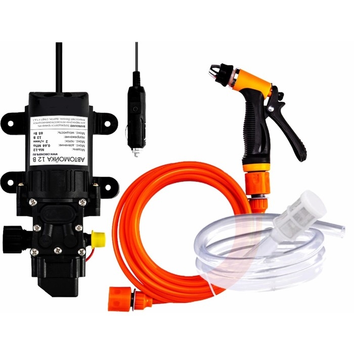 Автомойка портативная Вымпел МА-12, 12 В, 65 Вт, 0,68 МПа, от прикуривателя Автомойка портативная Вымпел МА-12, 12 В, 65 Вт, 0,68 МПа, от прикуривателя