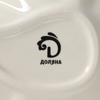 Блюдо сервировочное Доляна «Емеля», 21×15×4,5 см, цвет белый Блюдо сервировочное Доляна «Емеля», 21×15×4,5 см, цвет белый