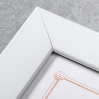 Фоторамка пластик 15х21 см 1081 белый Фоторамка пластик 15х21 см 1081 белый