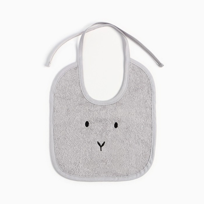 Набор Крошка Я (полотенце-уголок, рукавица, нагрудник), серый, 100% хл, 360 гр/м2 Набор Крошка Я (полотенце-уголок, рукавица, нагрудник), серый, 100% хл, 360 гр/м2