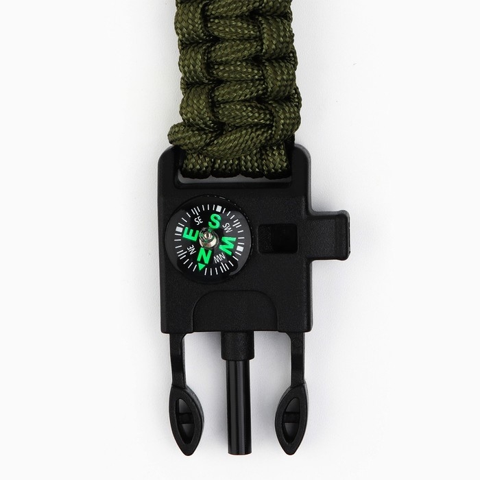 Браслет для выживания «Сильный духом», 26 х 2,5 см. Браслет для выживания «Сильный духом», 26 х 2,5 см.