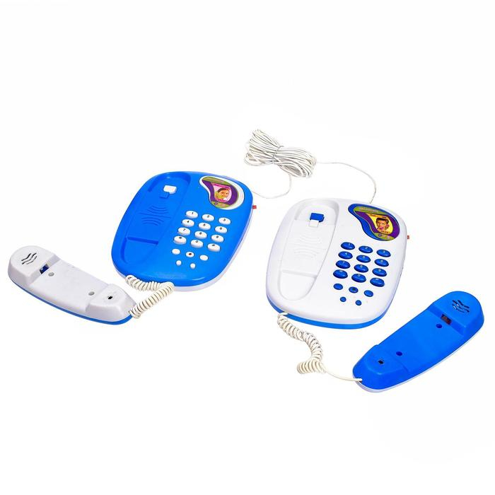 Телефон «Давай поговорим», в наборе 2 телефона, МИКС Телефон «Давай поговорим», в наборе 2 телефона, МИКС