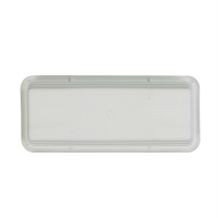 Ящик для цветов, 40 &times; 17,5 &times; 13,5 см, 6 л, белый