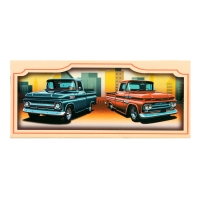 Машина металлическая «Пикап», инерция, 1:32, открываются двери, световые и звуковые эффекты, цвет синий Машина металлическая «Пикап», инерция, 1:32, открываются двери, световые и звуковые эффекты, цвет синий