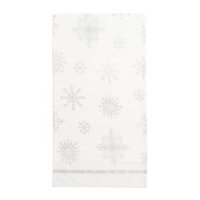 Полотенце Этель &laquo;Серебряные снежинки&raquo; 40х70 см, 100%хл, 190г/м2