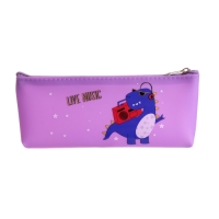 Пенал школьный на молнии "Динозаврик", МИКС Пенал школьный на молнии "Динозаврик", МИКС