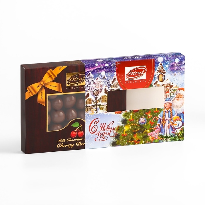 Шоколадное драже Шоколадное драже "Вишня в шоколаде", 100 г