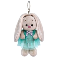 Мягкая игрушка-брелок &laquo;Зайка Ми в голубом платье&raquo;, 14 см