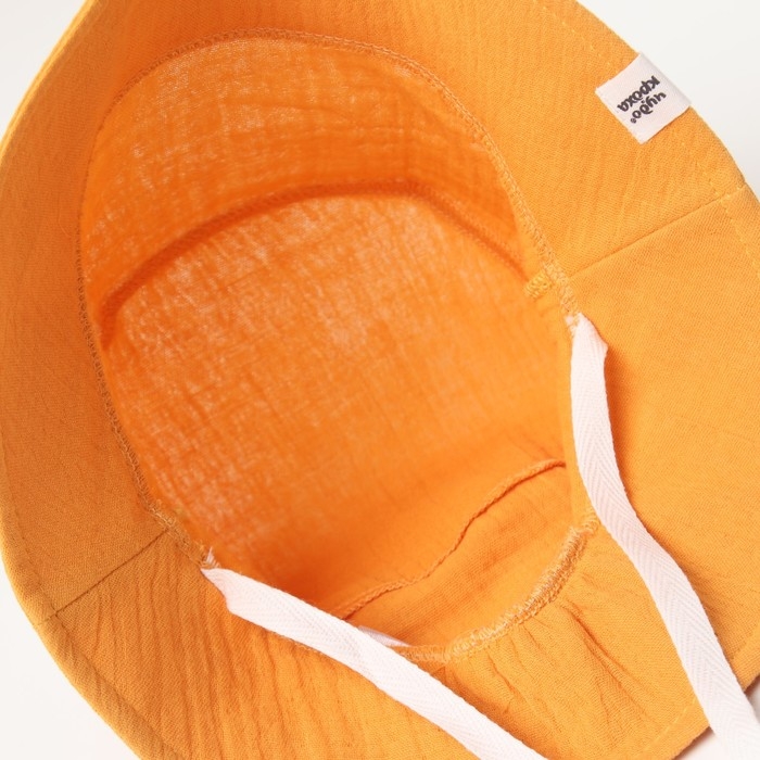 Панама детская, цвет оранжевый, размер 50 Панама детская, цвет оранжевый, размер 50