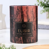 Свеча ароматическая "Elisir", 9х10,5 см, орхидея, розовое золото Свеча ароматическая "Elisir", 9х10,5 см, орхидея, розовое золото