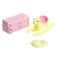 Игровой набор «Зайчик: детская комната» с набором мебели, питомцем и аксессуарами, МИКС Игровой набор «Зайчик: детская комната» с набором мебели, питомцем и аксессуарами, МИКС