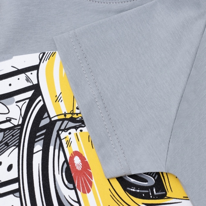 Футболка для мальчика, цвет серый, рост 116 см Футболка для мальчика, цвет серый, рост 116 см