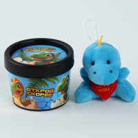 Мягкая игрушка в банке "Дино", микс Мягкая игрушка в банке "Дино", микс