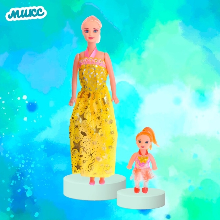 Кукла-модель «Каролина» с малышкой, МИКС Кукла-модель «Каролина» с малышкой, МИКС