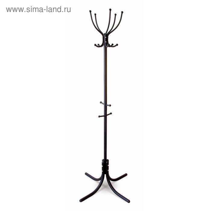 Вешалка напольная М 10, 700х700х1780, Черный
