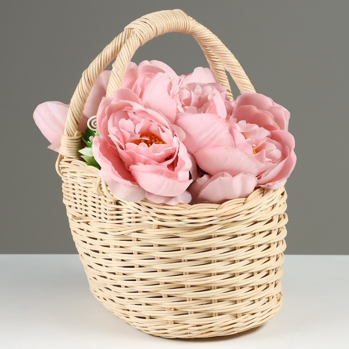 Корзина плетеная, 23 x 17 x 10 x 13/24 см, ротанг Корзина плетеная, 23 x 17 x 10 x 13/24 см, ротанг