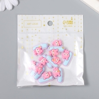 Декор для творчества "Цифра 1 со зверюшкой" набор 10 шт 2,4х1,6 см Декор для творчества "Цифра 1 со зверюшкой" набор 10 шт 2,4х1,6 см