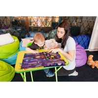 Активити книга &laquo;Удивительный космос&raquo;, 12 стр., с наклейками и игрушкой