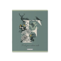 Тетрадь 48 листов в клетку, ErichKrause Natural Life, обложка мелованный картон, матовая ламинация, блок офсет 100% белизна, МИКС (1 вид в спайке) Тетрадь 48 листов в клетку, ErichKrause Natural Life, обложка мелованный картон, матовая ламинация, блок офсет 100% белизна, МИКС (1 вид в спайке)