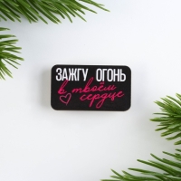 Значок новогодний &laquo;С новым годом, Крошка!&raquo; 3,5 х 2 см