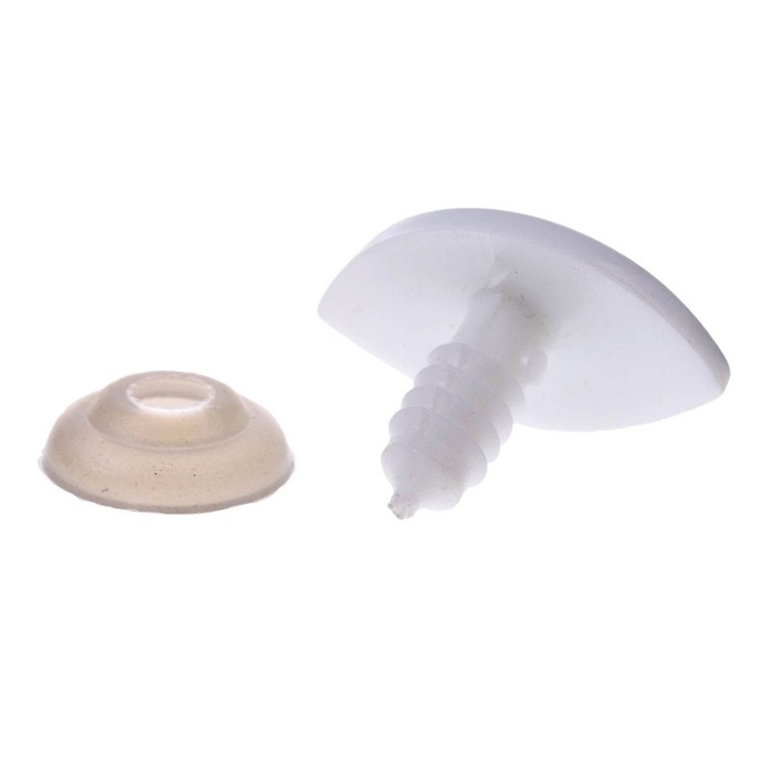 Глазки для кукол, винтовые с заглушками, набор 4 шт., размер 1 шт. 2,5 &times; 1,5 см