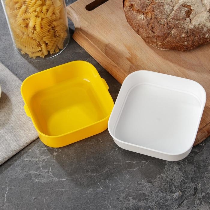 Ланч-бокс двухуровневый &laquo;Чья сторона&raquo;, 400 мл