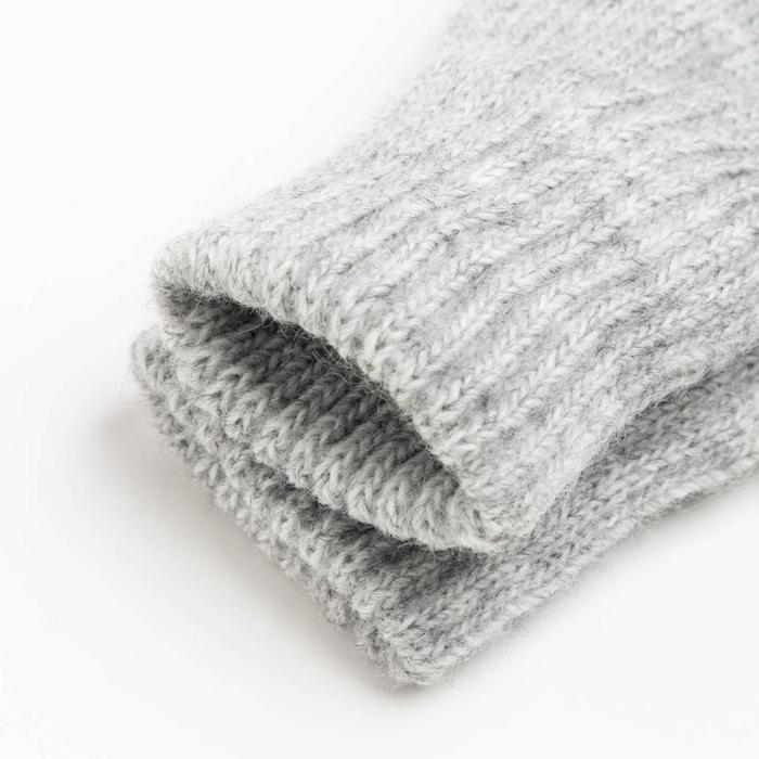 Варежки двойные детские, цвет серый, размер 12 (3-6 лет) Варежки двойные детские, цвет серый, размер 12 (3-6 лет)