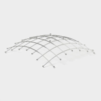 Фруктовница Доляна, 35&times;35&times;7,5 см, цвет хром