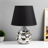 Лампа настольная 7555101TL/1 E14 40Вт хром 22х22х32 см RISALUX Лампа настольная 7555101TL/1 E14 40Вт хром 22х22х32 см RISALUX