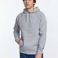 Толстовка унисекс Stellar, серый меланж, размер M