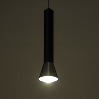 Светильник подвесной "Кларнета" GU10 35Вт черный хром 7х7х25,5-125,5см Светильник подвесной "Кларнета" GU10 35Вт черный хром 7х7х25,5-125,5см