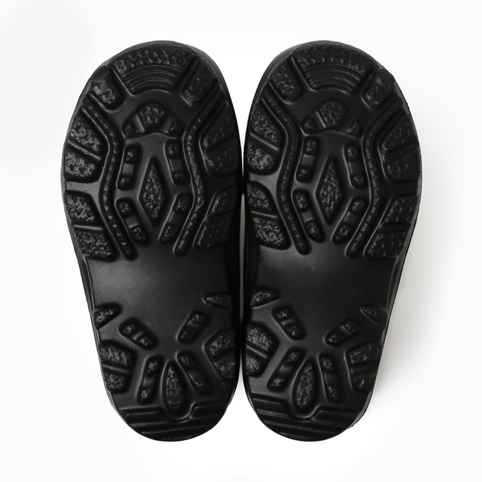 Сапоги детские из ЭВА с комбинированным верхом (чёрная скорость, 32-33)