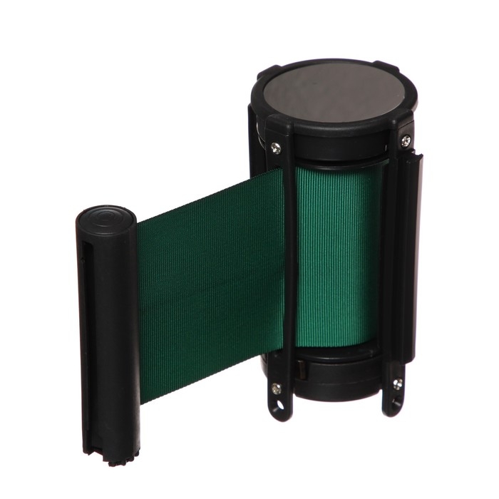 Кассета с вытяжной лентой-280см зеленая, высота-13см, ширина 6.6 см,ширина ленты-80мм Кассета с вытяжной лентой-280см зеленая, высота-13см, ширина 6.6 см,ширина ленты-80мм