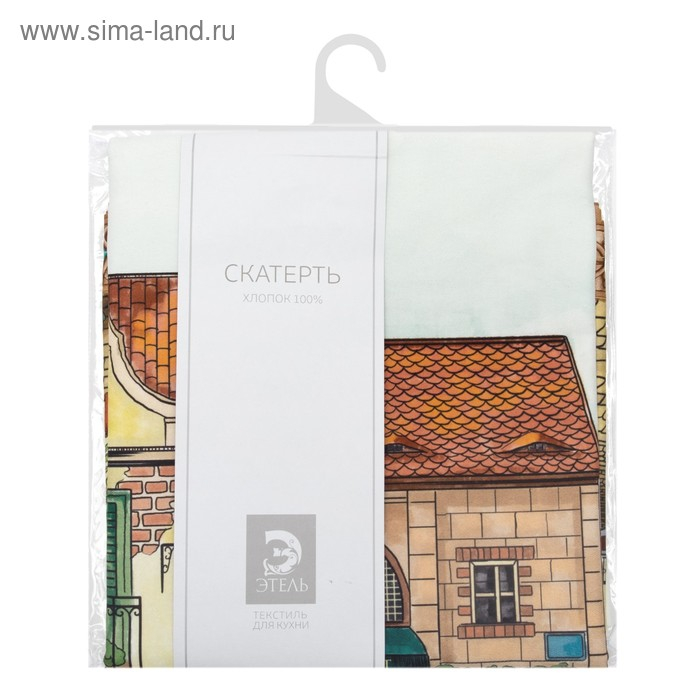 Скатерть &laquo;Этель: Италия&raquo;, 220 &times; 150 см, хлопок 100 %, саржа, 190 г/м&sup2;