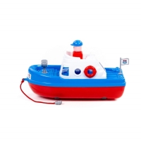 Катер «Спасатель», цвет бело-синий Катер «Спасатель», цвет бело-синий