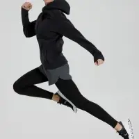 Куртка с капюшоном унисекс Begi, черная, размер XL Куртка с капюшоном унисекс Begi, черная, размер XL