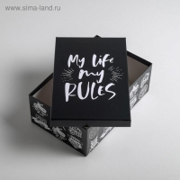 Набор коробок 3 в 1, упаковка подарочная, &laquo;Мужской&raquo;, 26 х 17 х 10‒32.5 х 20 х 12.5 см