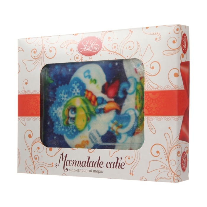 Новый год. Мармеладный торт "Символ года", МИКС, 350 г