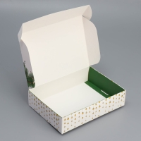 Коробка подарочная новогодняя складная «Чудеса случаются!», 21 х 15 х 5 см, Новый год Коробка подарочная новогодняя складная «Чудеса случаются!», 21 х 15 х 5 см, Новый год