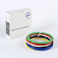 Пластик UNID PLA-6, для 3Д ручки, 6 цветов в наборе, по 10 метров Пластик UNID PLA-6, для 3Д ручки, 6 цветов в наборе, по 10 метров