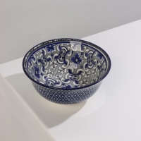 Салатник керамический Доляна &laquo;Дайра&raquo;, 680 мл, d=16 см, цвет серый