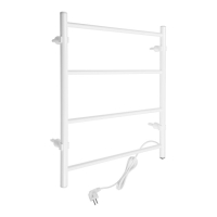 Полотенцесушитель электрический ZEIN PE-03, "Электра", 500х600 мм, 4 перекладины, белый Полотенцесушитель электрический ZEIN PE-03, "Электра", 500х600 мм, 4 перекладины, белый