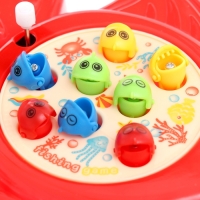 Рыбалка заводная &laquo;Рыбка&raquo;, 8 рыбок, с удочкой, МИКС