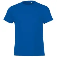 Футболка детская Regent Fit Kids, ярко-синяя, на рост 130-140 см (10 лет)