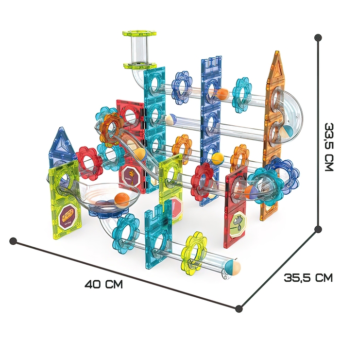Конструктор магнитный &laquo;Марблс&raquo;, 113 деталей
